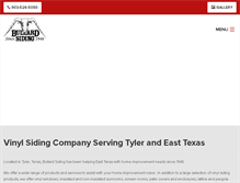 Tablet Screenshot of bullardsiding.com